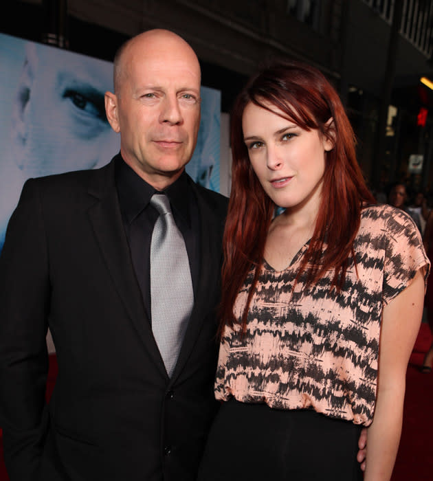 BRUCE AND RUMER WILLIS Bruce Willis is not really a bad looker, but for someone with such manly and intimidating genes, it came as a surprise that his 23-year-old daughter Rumer is growing up to be quite a looker. And thankfully so.