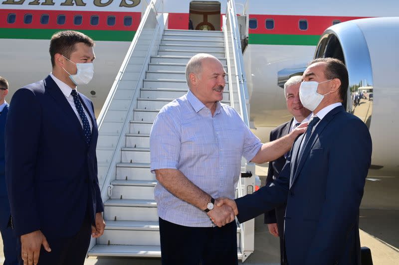 Belarusian President Lukashenko arrives in Sochi