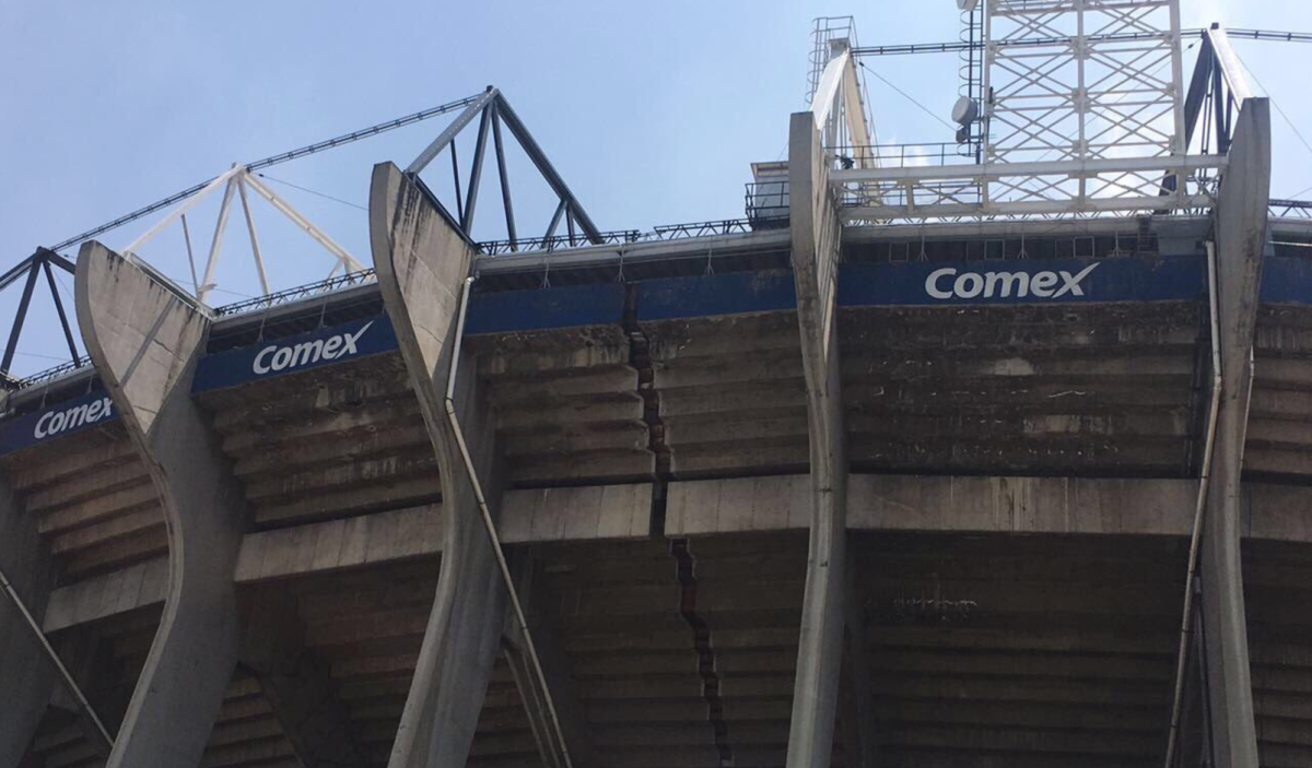 Estadio Azteca not severely damaged by earthquake, despite reports