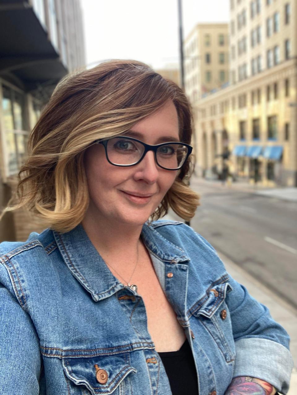 Amy Parker started the support group for peer recovery supporters in Cincinnati. The group later expanded and evolved into On the Front Lines, a 24-7 chat linking recovery professionals who help each other get help and break down barriers to treatment and assistance for people with substance use disorders.