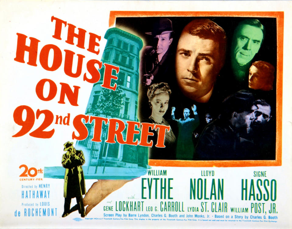 'The House on 92nd Street'