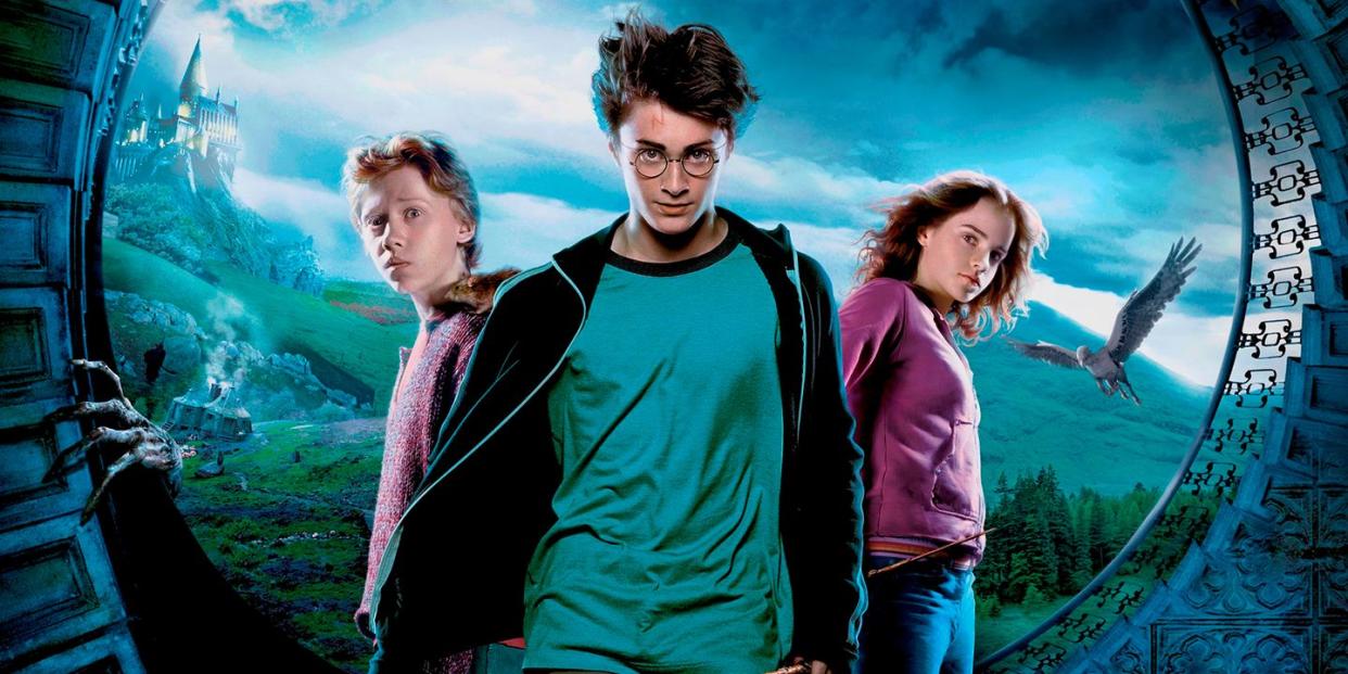 hary potter prisionero de azkaban ron hermione