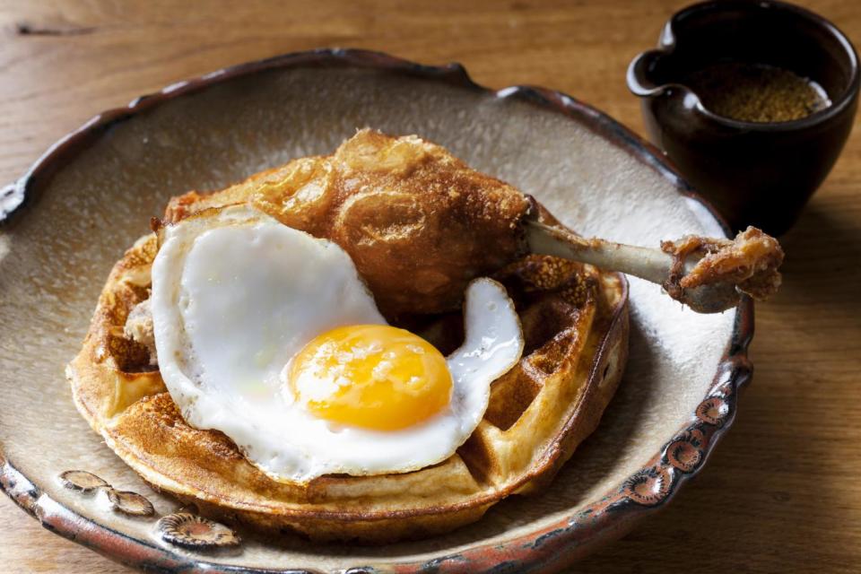 Quacking stuff: The signature dish (Duck and Waffle)