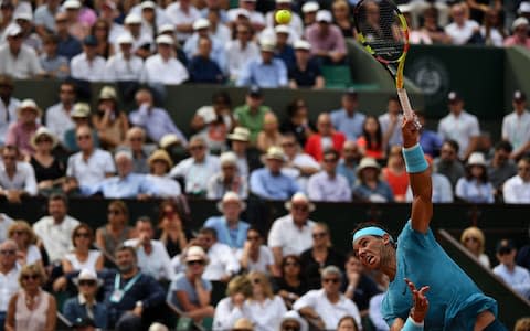 Nadal has now won 17 grand slam titles - Credit: AFP