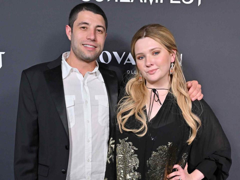 <p>Axelle/Bauer-Griffin/FilmMagic</p> Ira Kunyansky and Abigail Breslin attend Screamfest LA World Premiere of The Avenue