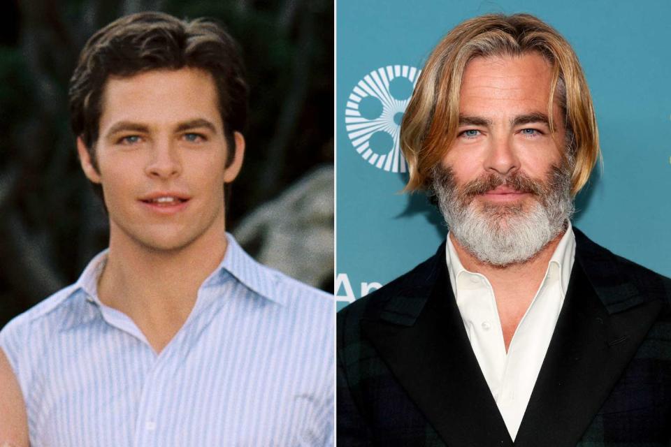 <p>Walt Disney/Buena Vista/Kobal/Shutterstock; Dia Dipasupil/Getty</p> From Left: Chris Pine in 2004