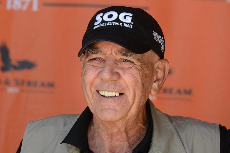 Marine to actor: R. Lee Ermey spent 14 months in Vietnam before becoming an actor (AP)