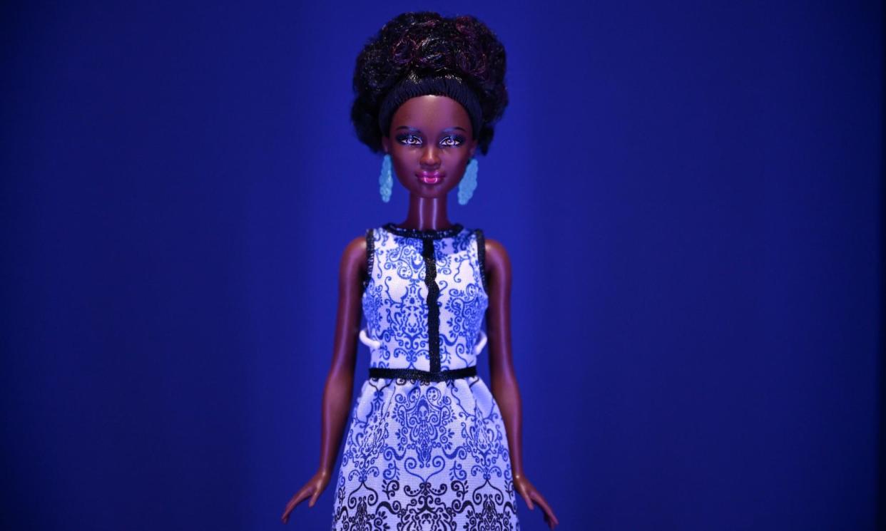 <span>Barbie: The Exhibition at the Design Museum in London.</span><span>Photograph: Anadolu/Getty Images</span>