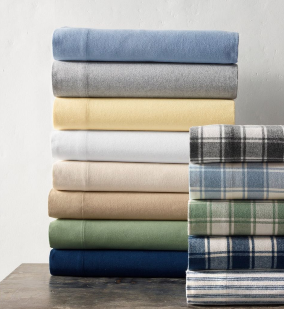 flannel sheets ll bean