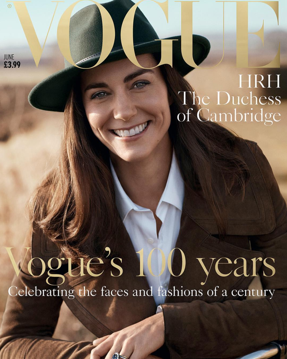 May: The Duchess of Cambridge covers Vogue