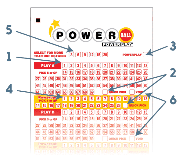 How to fill out Powerball payslip