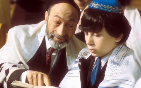 Bernard Spear and Jeremy Steyn in 'Bar Mitzvah Boy'  - Credit:  Everett Collection Inc / Alamy Stock Photo