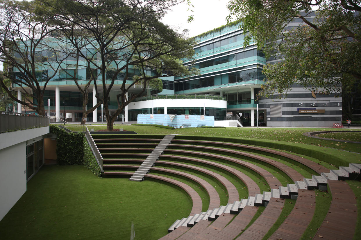 Singapore Management University at 81 Victoria Street. (Yahoo News Singapore file photo)