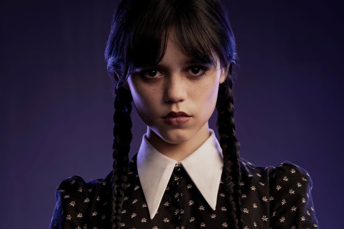 Jenna Ortega is headed back to our screens as Wednesday beats out Stranger Things  (PA Media)