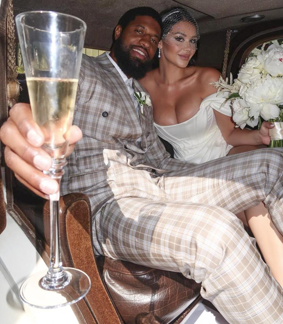 Clippers star Paul George marries Daniela Rajic