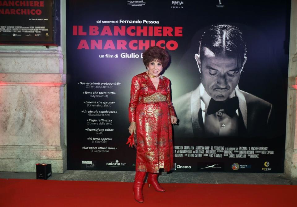 Lollobrigida in 2018 (Getty Images for Sun Film Group)