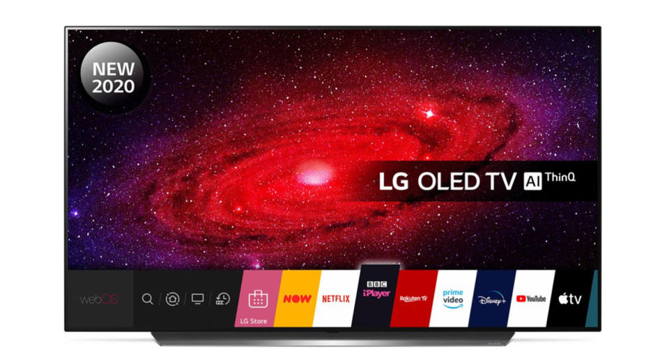 LG 55" Smart 4K Ultra HD HDR OLED TV with Google Assistant & Amazon Alexa