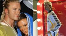 <p>Posh and Becks this time, as Mary and Joseph. It’s not offensive because he scored that goal that time. </p>