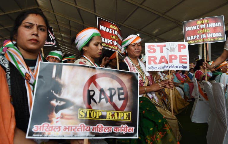 Le bilan de l'Inde en matière de violence sexuelle fait l'objet d'une attention internationale accrue depuis le viol collectif d'une étudiante à Delhi, en 2012. (Photo d'illustration) - Sajjad HUSSAIN / AFP