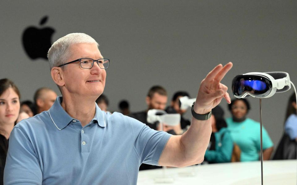 Apple's chief executive Tim Cook