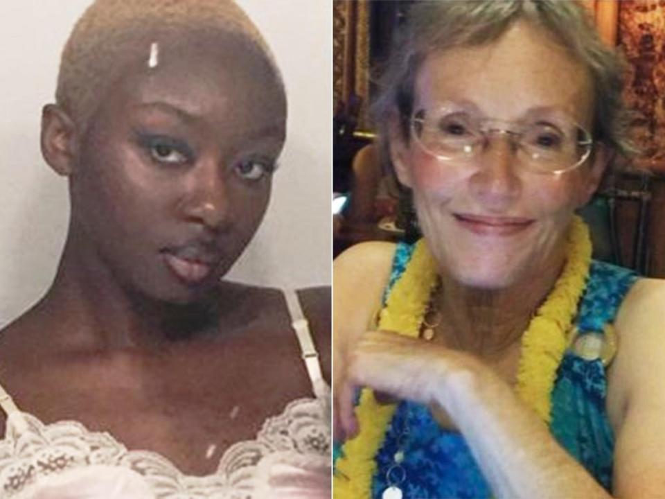 Oluwatoyin &ldquo;Toyin&rdquo; Salau, 19, and Victoria Sims, 75, have been identified as homicide victims by police in Tallahassee, Florida. (Photo: Oluwatoyin/Twitter/Tallahassee Police Department)