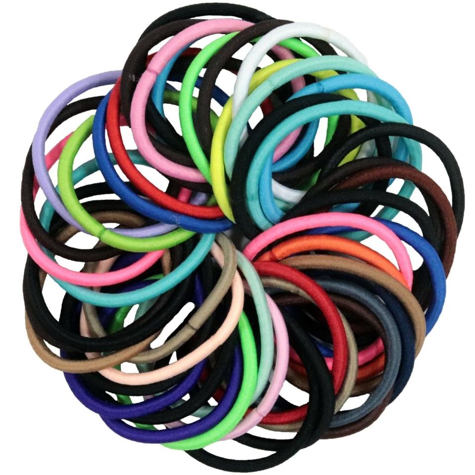 A tangle of hair ties