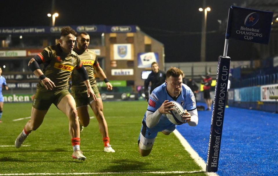 Late Marcus Smith show stuns Cardiff Blues as Harlequins complete thrilling comeback - GETTY IMAGES
