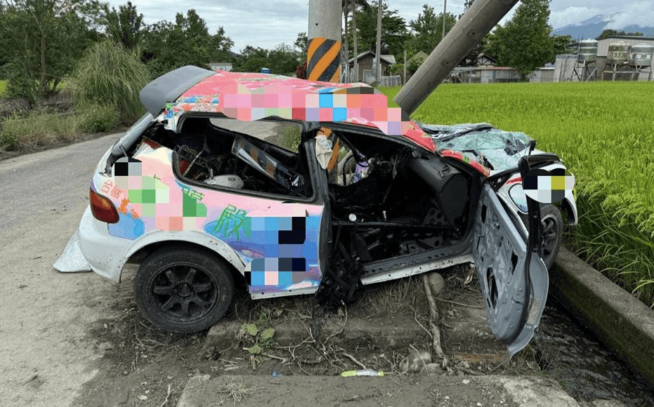 台東關山越野拉力賽今傳死亡自撞。（翻攝畫面）