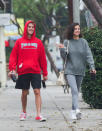 <p>Gomez, 25, and Bieber, 23, <a rel="nofollow" href="https://www.yahoo.com/lifestyle/guide-selena-gomez-justin-biebers-off-relationship-212630191.html" data-ylk="slk:who dated on and off from 2010 to 2015;elm:context_link;itc:0;sec:content-canvas;outcm:mb_qualified_link;_E:mb_qualified_link;ct:story;" class="link  yahoo-link">who dated on and off from 2010 to 2015</a>, might as well have said “cheese” for the paparazzi. The exes looked happy as can be while walking around, drinking coffee, and laughing. It’s the third time the pair has been snapped hanging out together in the last week and a half. (Photo: instarimages.com) </p>