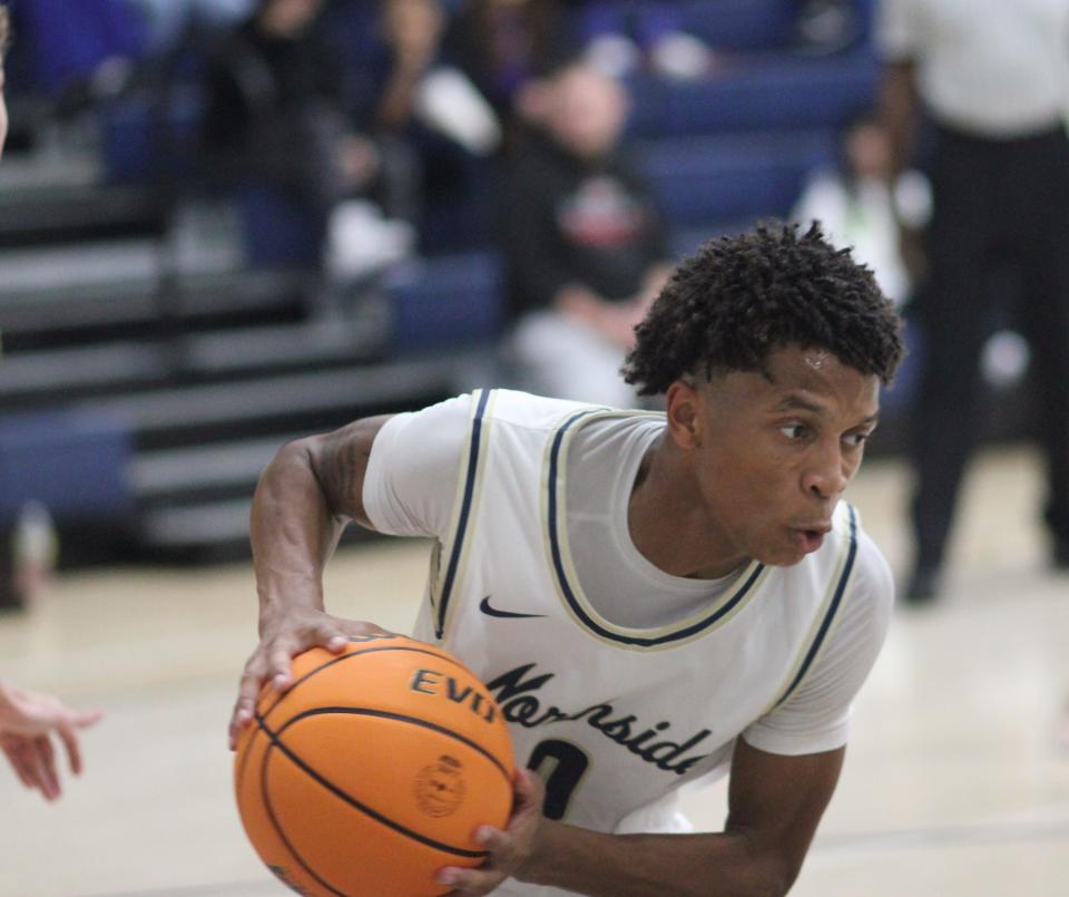 Northside's Michael Tate on Thursday against White Oak.