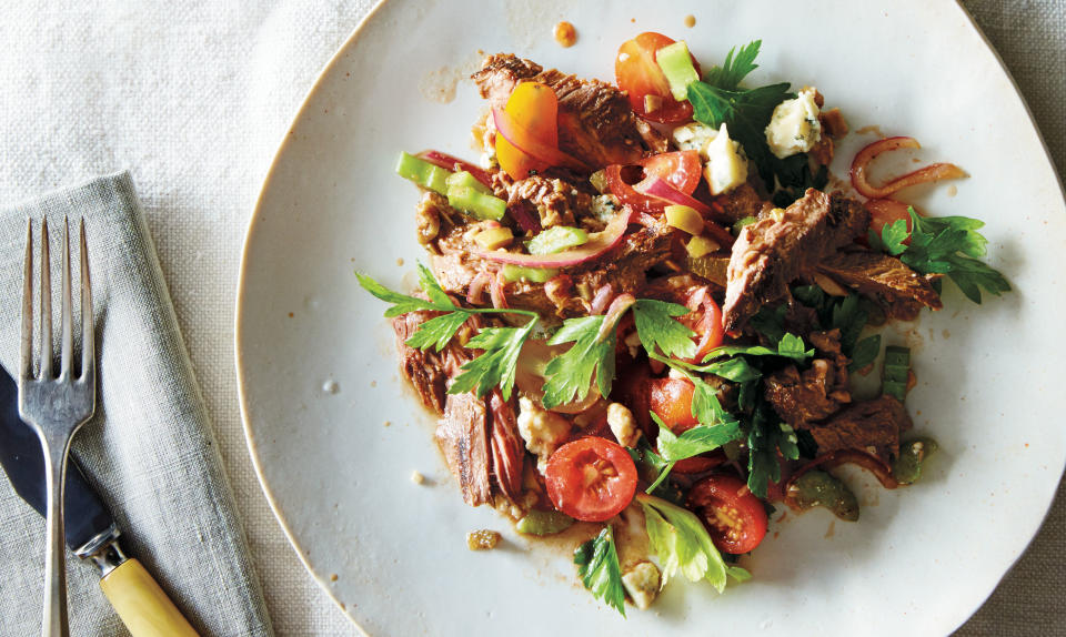 Bloody Mary Steak Salad