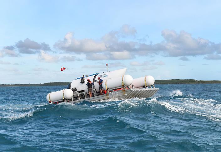 The Oceangate submersible 