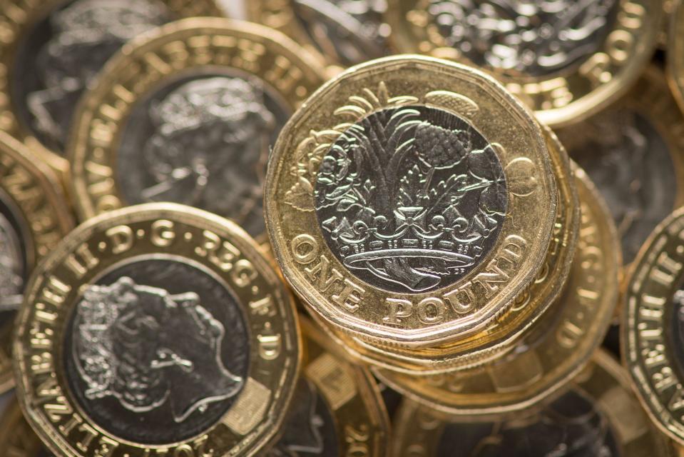 FTSE  File photo dated 26/01/18 of British one pound coins. By the end of 2026, around a million households with a fixed-rate mortgage will have seen their monthly repayments go up by about £500, the Bank of England has said. The average household will see their monthly interest payments go up by about £220 if they are refinancing during the second half of this year and see their rate go up by about 3.25 percentage points. Around 4.5 million people with a fixed-rate mortgage have seen an increase in their monthly repayments since interest rates started to rise in late 2021, the Bank found. Issue dat