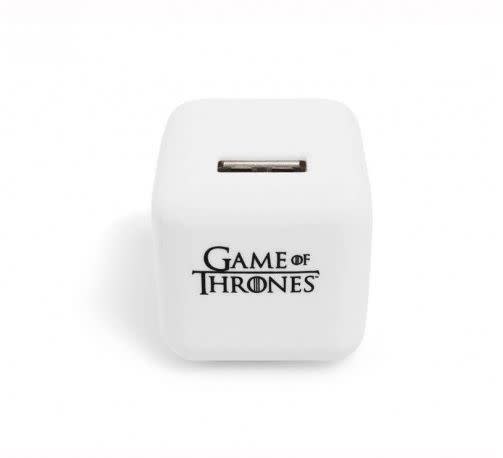 "A fight for a throne is merely a fight for power. You need not fight for power, you can easily access it <a href="http://store.hbo.com/game-of-thrones-usb-wall-charger/detail.php?p=443835&v=hbo_shows_game-of-thrones&pagemax=all" target="_blank">with the Game of Thrones USB Wall Charger</a>."