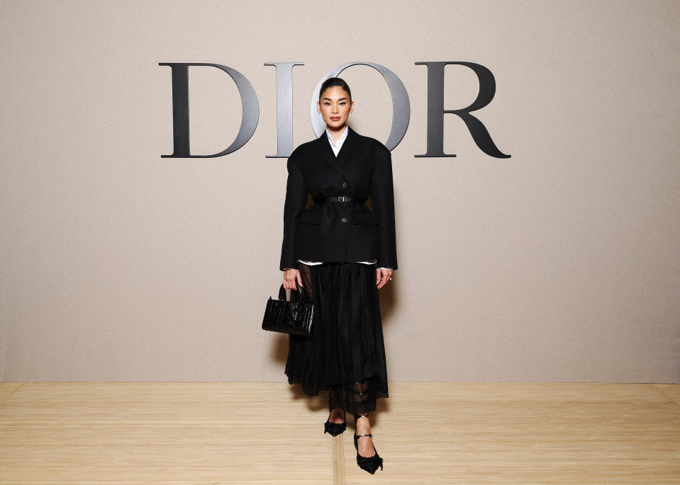 PARIS, FRANCE - FEBRUARY 27: Pia Wurtzbach attends the Christian Dior Womenswear Fall/Winter 2024-2025 show as part of Paris Fashion Week on February 27, 2024 in Paris, France. (Photo by Pascal Le Segretain/Getty Images for Christian Dior)