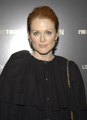 Julianne Moore at the New York City premiere of The Weinstein Company's I'm Not There