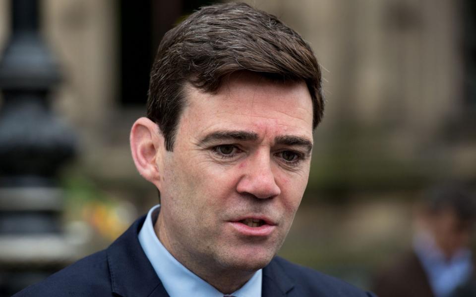 Manchester Mayor Andy Burnham - Chris J Ratcliffe/AFP