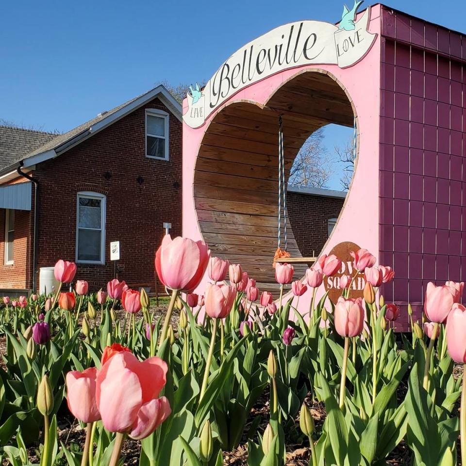 The Belleville Heart Garden, located at 806 S. High St. in Belleville, celebrates its fall harvest Friday with music, games and more.