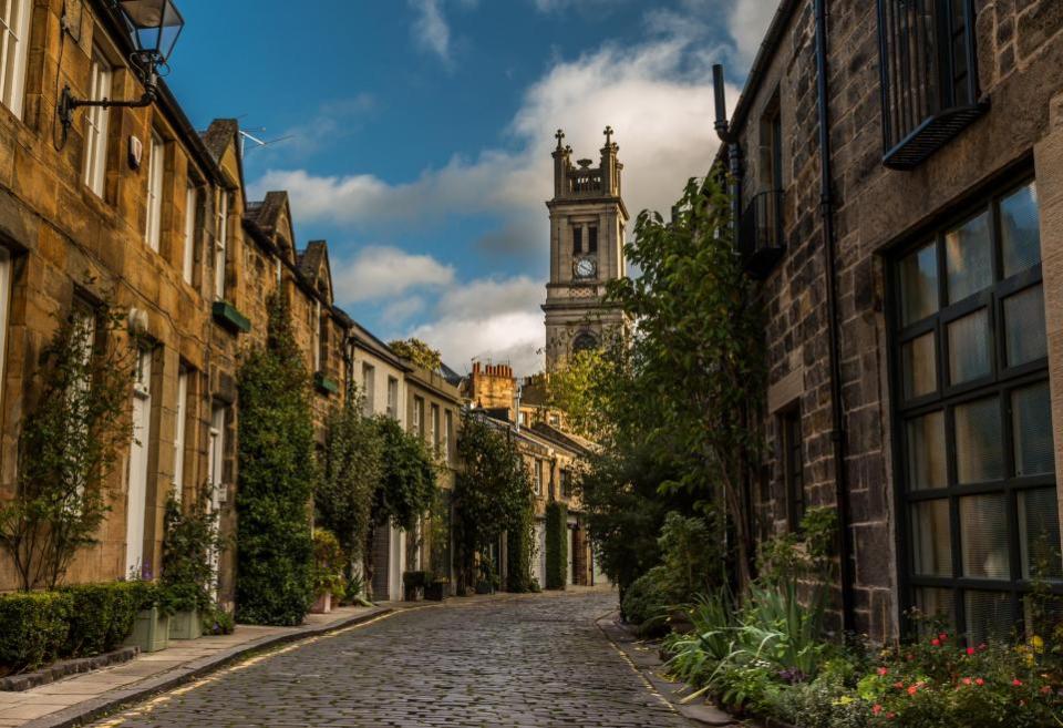 The National: Stockbridge was praised for its many shops, bars and cafes