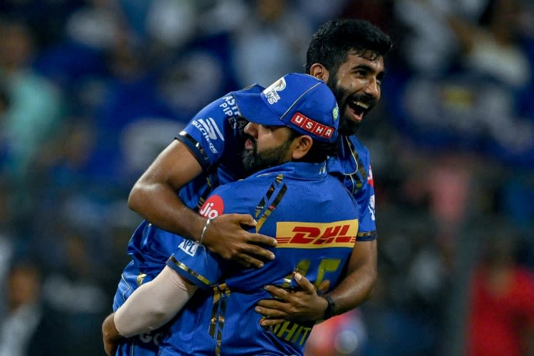 Jasprit Bumrah's masterful 5-21 won him the player-of-the-match and restricted the star-studded RCB line up to 196-8 (INDRANIL MUKHERJEE)