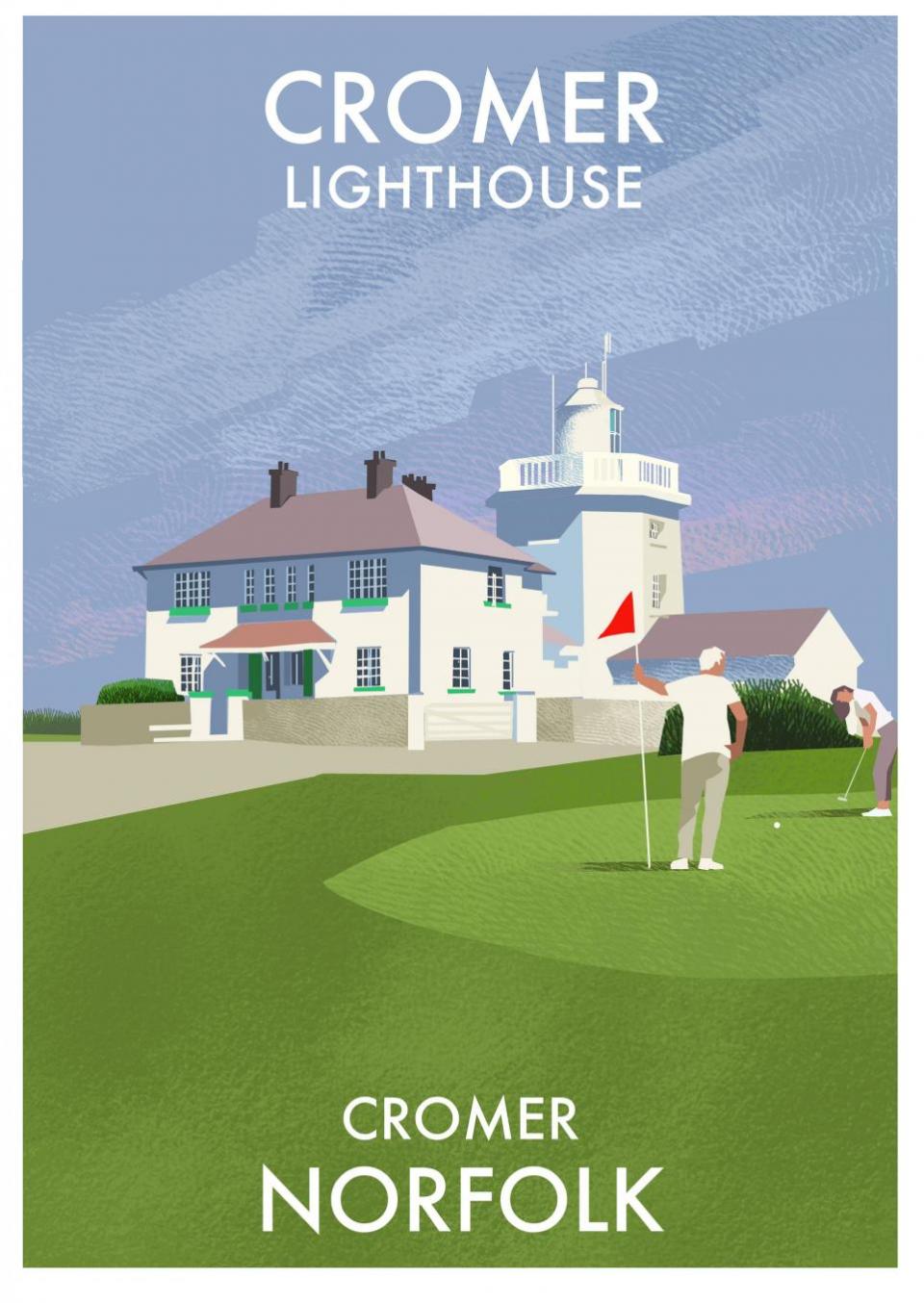 Eastern Daily Press: The Cromer lighthouse imagery which features in Legendary Lighthouses of Britain