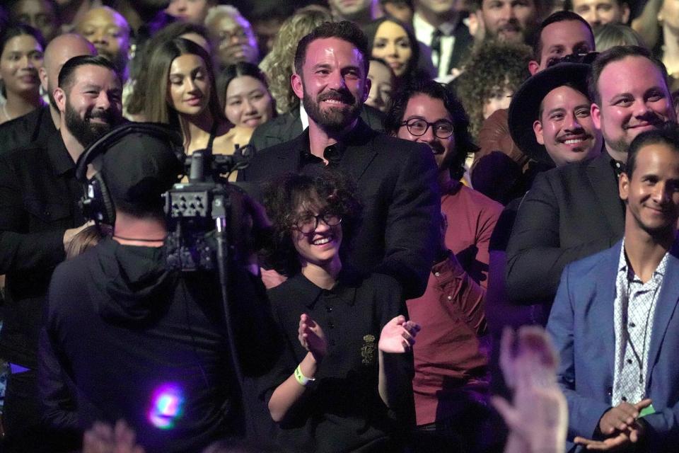 Ben Affleck at Jennifer Lopez iHeartRadio tribute