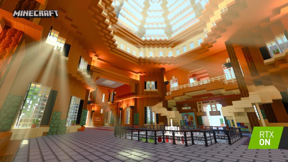 Minecraft RTX ray tracing beta