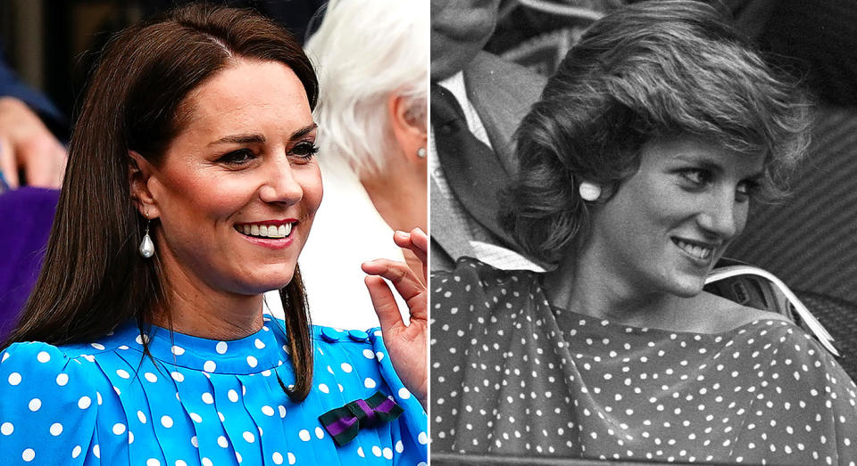 Kate diana style wimbledon