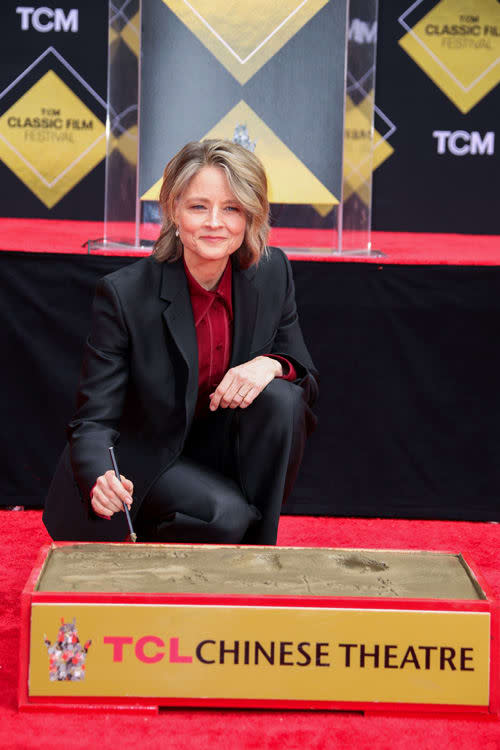 Jodie Foster en el Paseo de la Fama