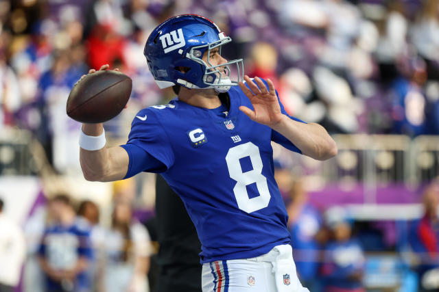 Giants' Daniel Jones on neck injury: 'Biggest thing is dealing with contact'