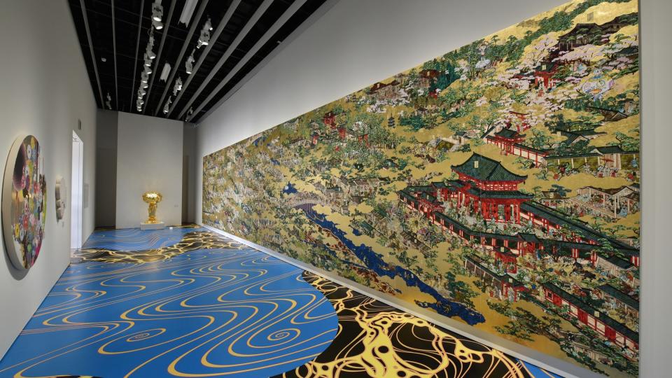 日本旅遊｜村上隆大型個展登陸京都！展出約170件作品、重現10米金色花花雕塑、山崎賢人+Awich聲音導航、搶購限量商品！