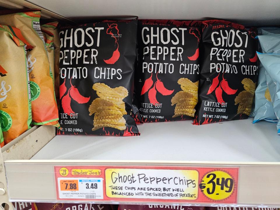 Trader Joe's  ghost-pepper potato chips 