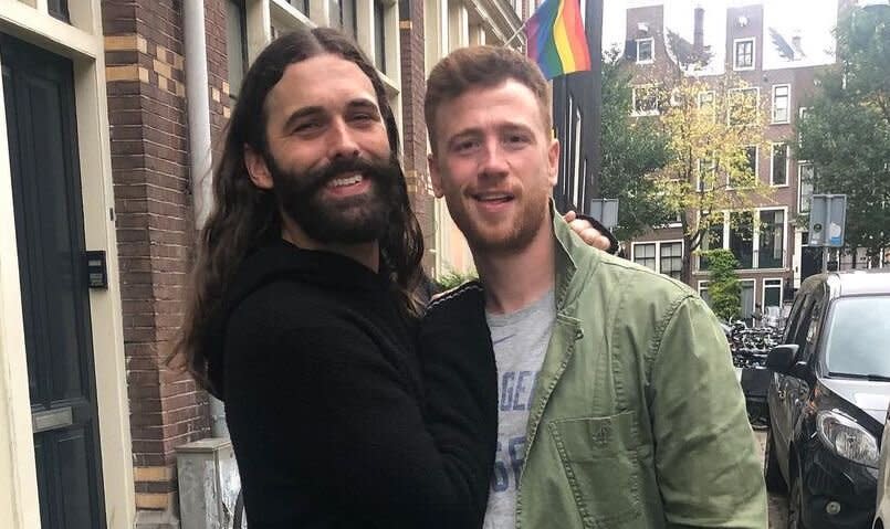 Jonathan Van Ness and Mark Peacock