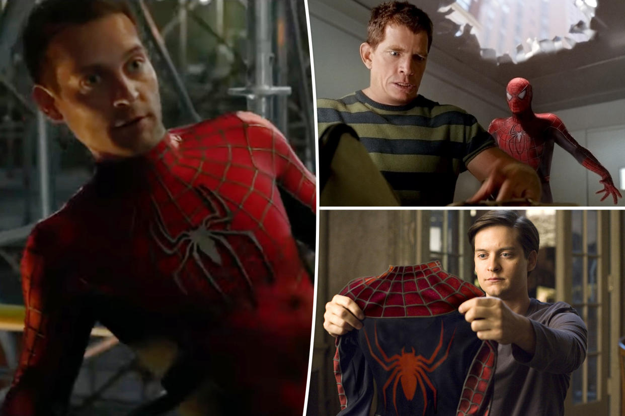 Tobey Maguire as Spider-Man